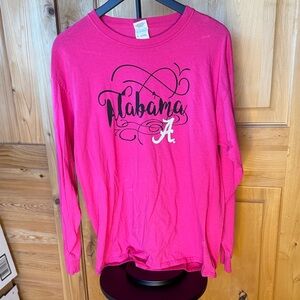 Pink Alabama Long Sleeve Shirt